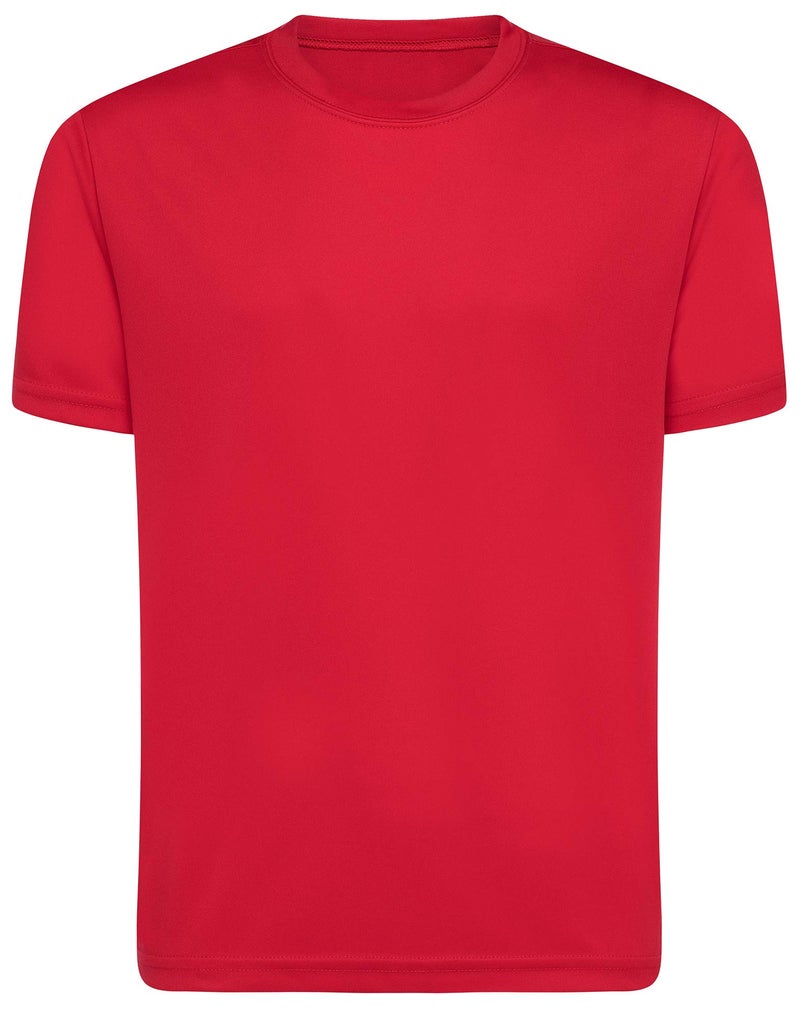 Opna Youth Boys Dri Fit Athletic T Shirts for Boys & Girls Sports Undershirt â€“ Youth & Teen Sizes RED-M - Image 1